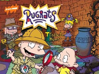 Rugrats - Treasure Hunt (Europe) Title Screen